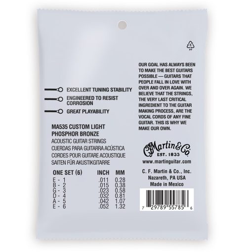 Martin MA-535 Akusztikushúr 11-52