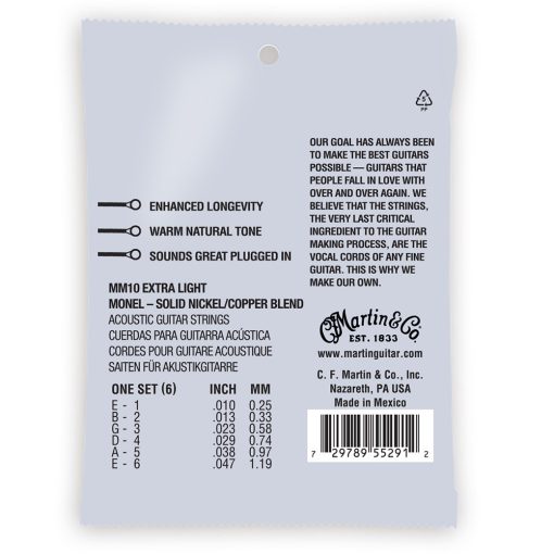 Martin MM-10 Akusztikushúr 10-47