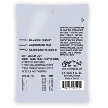 Martin MM-11 Akusztikushúr 11-52