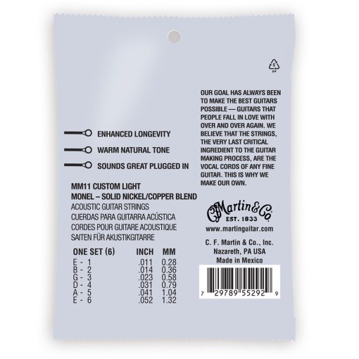 Martin MM-11 Akusztikushúr 11-52