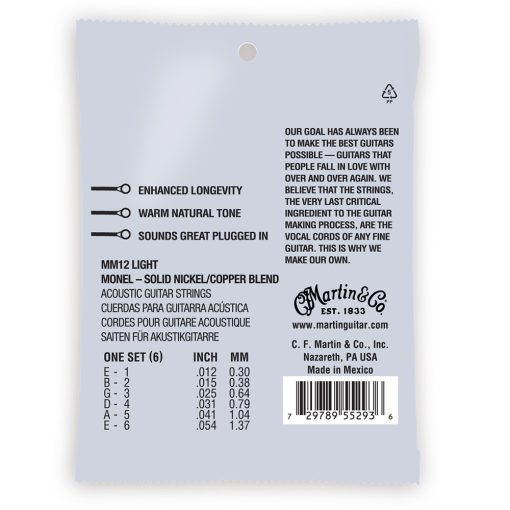 Martin MM-12 Akusztikushúr 12-54