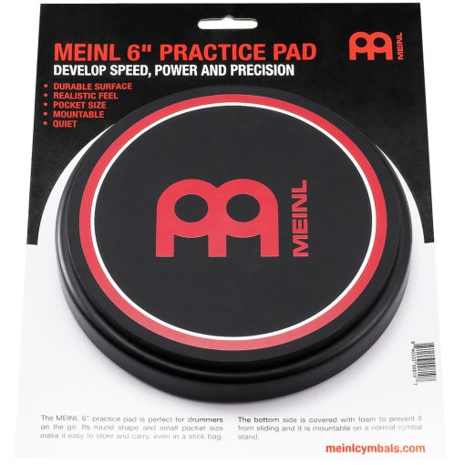 Meinl Cymbals MPP-6 PRACTICE PAD  6",gyakorló pad         MEINL