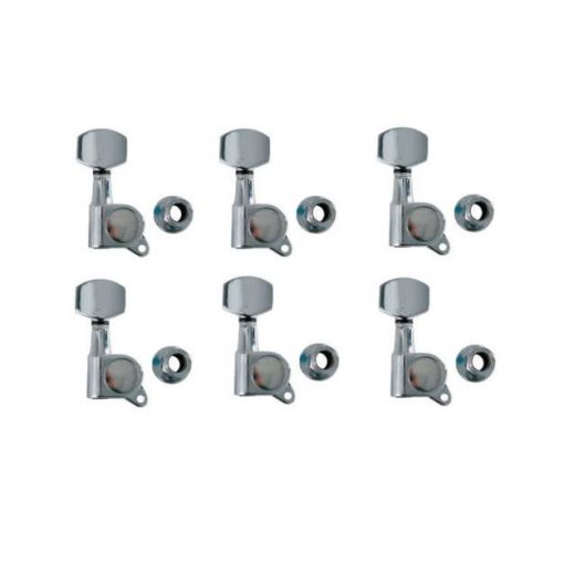 SMH-EV-C-6L - Elektromos és Akusztikus gitárkulcs készlet, L6, Króm