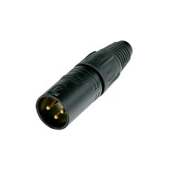Neutrik NC3MX-B XLR papa csatlakozó