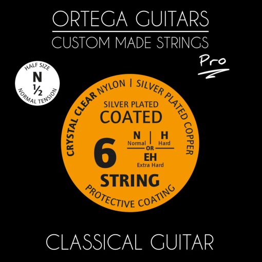 Ortega NYP12N klasszikus gitárhúr 1/2-es