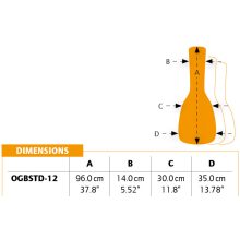 Ortega OGBSTD-12 Klasszikus gitár tok