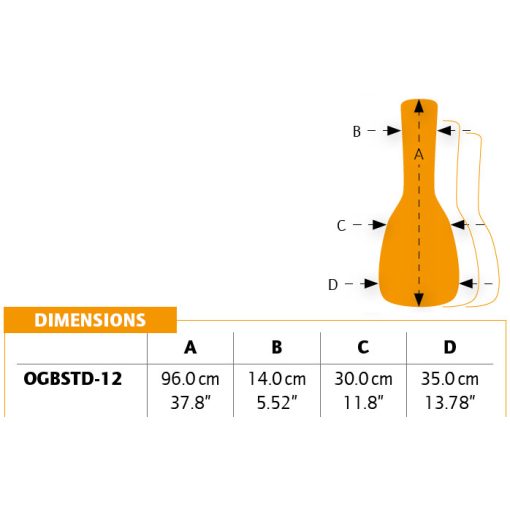 Ortega OGBSTD-12 Klasszikus gitár tok