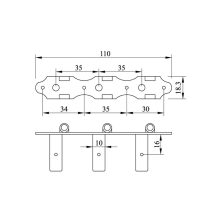 Ortega OTMDLX-GOBK Gitár hangoló gép