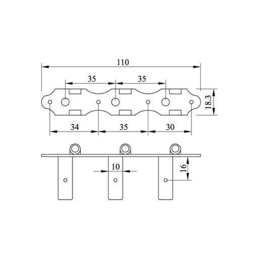 Ortega OTMDLX-GOBK Gitár hangoló gép
