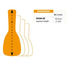 Ortega OUGB-CC Ukulele tok