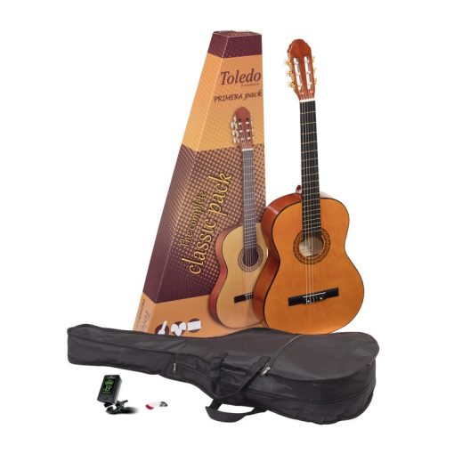 Toledo PRIMERA-GP-44NT - 4/4-es Klasszikus gitár pack