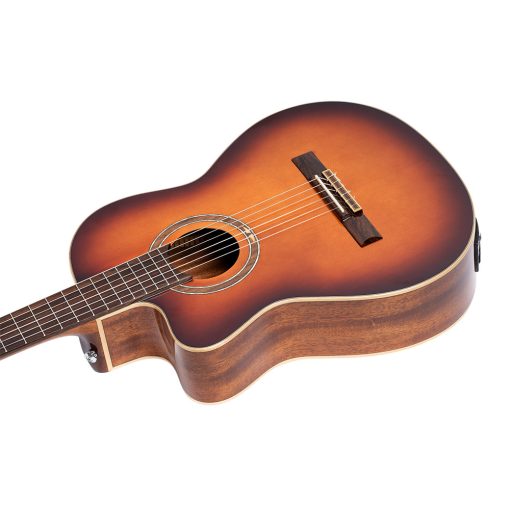 Ortega RCE238SN-FT-L Balkezes klasszikus gitár