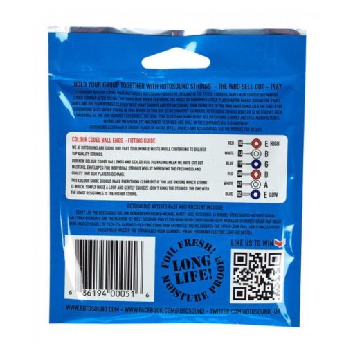 Rotosound RH10 elektromos gitárhúr