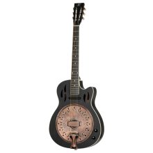 Ortega RRG40CE-DBK Rezonátor gitár elektrónikával