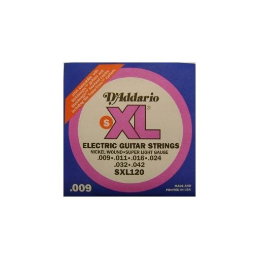 D'Addario SXL120 gitárhúr 9-42