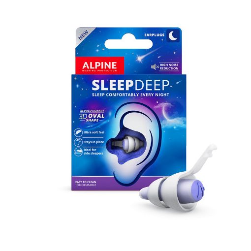 Alpine SleepDeep Füldugó alváshoz