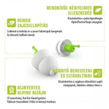 Alpine SleepSoft füldugó alváshoz