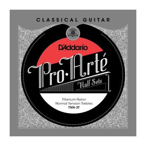 D'Addario TNN-3T klasszikusgitár magas G,B,E húr