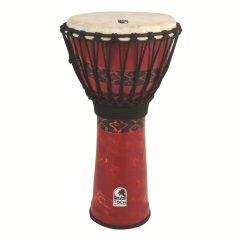 Toca  djembe Freestyle Rope Tuned  Kente Cloth