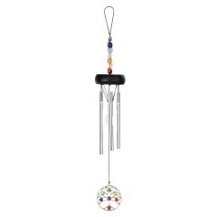   Meinl Sonic Energy TOLCC12MINI Tree of Life Chakra Chime, 12" / 30 cm, Silver