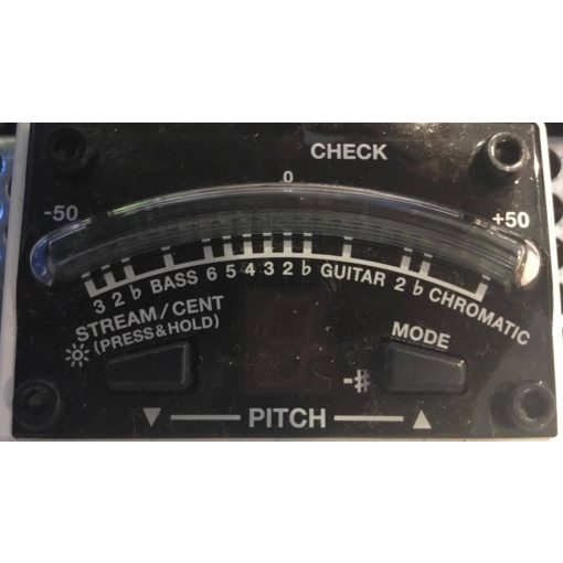 Boss TU-3 hangolópedál kijelző fedél