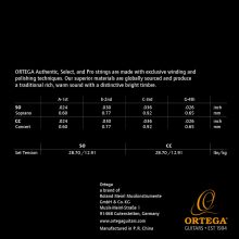 Ortega UKA-CC Koncert Ukulele húr
