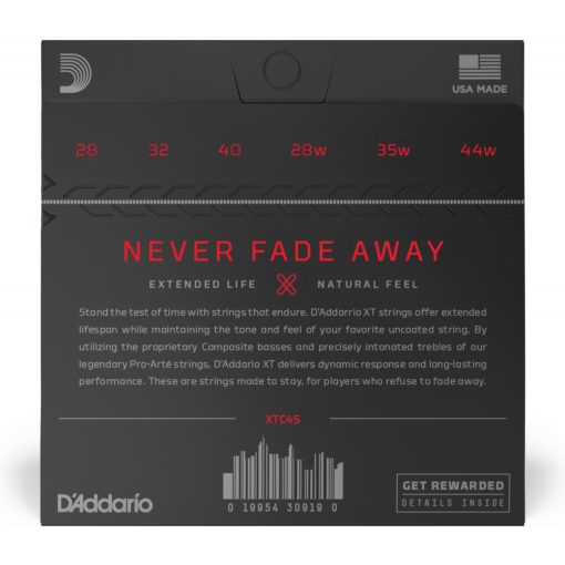 D'Addario XTC45 klasszikus gitár húr készlet