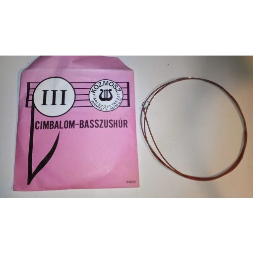 Cimbalom basszushúr III